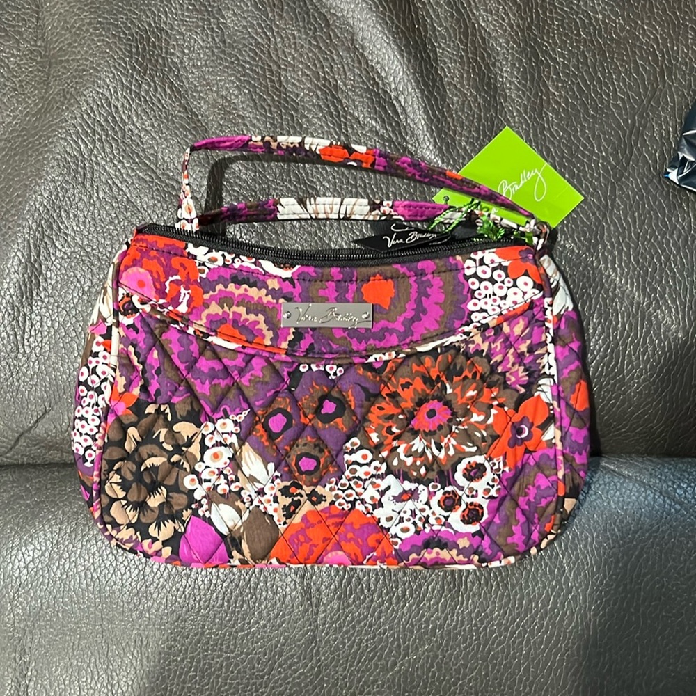 Vera Bradley little crossbody in rosewood